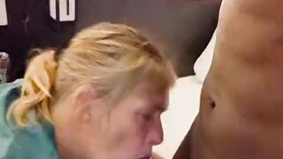 Busty Blonde Rides BBC All Around Motel Room