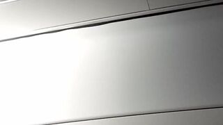 Im jerk of in public washroom while mom stay out side