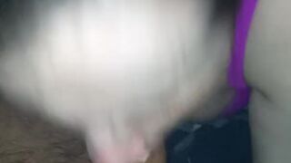 She likes to lick on my bbc