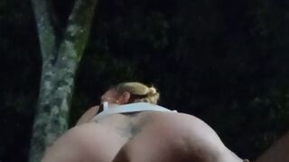 BULLY BRONZE- WOW!!????Cheating MILF Slut Almost Caught Riding BBC????on BIKE TRAIL ????