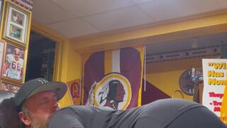 Fresh outta work I fucked my neighbors wife while he showers