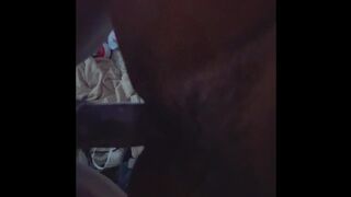 Ebony pussy gets creamy missionary