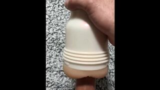 Fucking and creampie Stoya’s Ass(FLESHLIGHT)