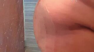 Hot MILF Big Ass & Huge Boobs Arab Stepmom Shower Sex In Bathroom