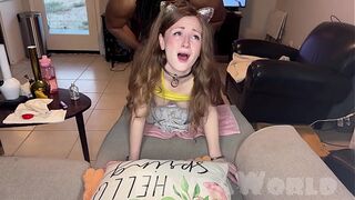 Innocent Young White Anal Slut Bunny Gets Her Asshole Gaped, Stuffed & Pounded by Lord Panda's BBC