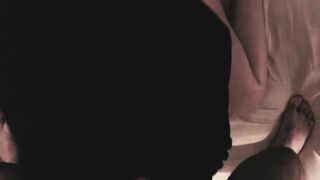 Hotwife meeting friend after party.