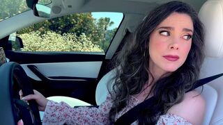 Brunette Bombshell Nicole Vaunt's Creampie Finale at Porn Dude's Personal Pit Stop!