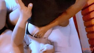 Step bro joins me and my Tantaly doll Britney for a threesome sex - Filipina Porn Video