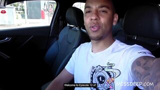 Public Car Sex: Black Guy & Hot Blonde