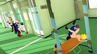 My Hero Academia Yaoi - Orgy in UA Deku, Bakugou, Todoroki and Kaminari Fucked by classmates - Anime Manga Asian Japanese Gay Porn