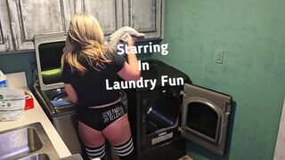 Laundry Fun: Stuck in the Dryer