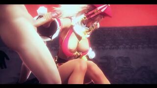 Genshin Impact Hentai - Yangfei Handjob and Fucked - Japanese Asian Manga Anime Film Game Porn