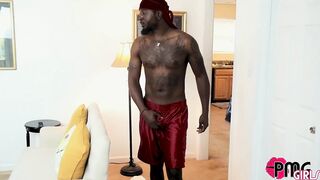 Venus Valentine sucks BBC