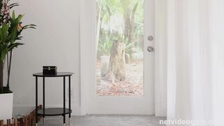 Hot Girl with Sweet Personality Has Sex with Her First Black Guy During a Casting