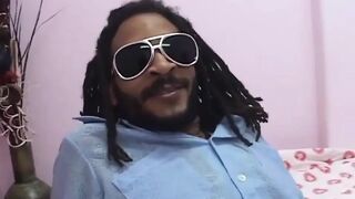 Huge black fat milf on the big black cock