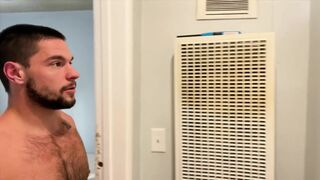 Guy Catches His Roommate Jerking off to His Porn