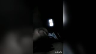 I did it at night while watching hot video