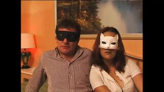 Masked Amateur Slut Takes a Nice Solid Cock