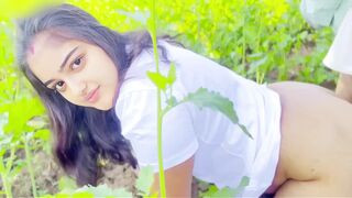 Desi beautiful Village sali sex in jungle With her jija, Hot sali fuck first time in jungle xxx Viral video