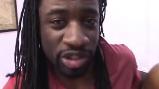 Black milf on the big black dick