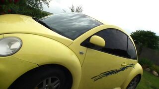 The first time I went out with my new car... and girlfriend