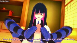 Hentai POV Feet Stocking Anarchy Panty & Stocking With Garterbelt