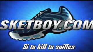 Sneakers and a masturbation