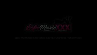 Naughty hot MILF Sofie Marie BBC fucked after sucking cock