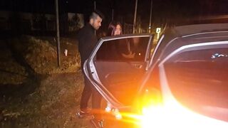 I fuck Aljandra Palacios in her broken down car in the middle of the national highway until the police arrived