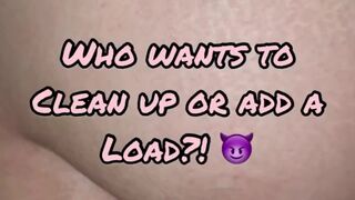 Cuck Hubby Wanks & Spunks Over Dirty Talking British Sluts Ass