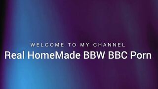 Laying Down BBC Anal Pounding Cumming All Over My Booty