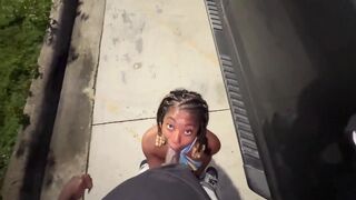 Married Girl Suck My Dick in the Parking Lot Like a Lot Lizard for Free Truck Stop