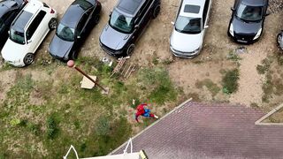 Spiderman Cums and Pounds out SARA RETALI HALLOWEEN Special