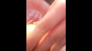 Pussy and Ass Stretching Before Delivery