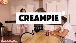 Nicole Gets Her Pussy Creampied By A BBC