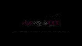 Naughty Milf Sofie Marie sprayed with cum after BBC fucking