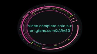 mmmm porco, sono tutta bagnata, fammi vedere come mi sborri sui piedi mentre ti sego lentamente