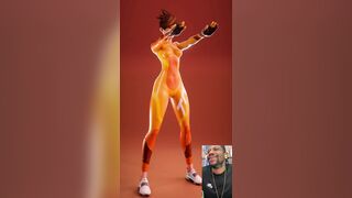 Tracer Exercising Her Slutty Cunt Hole for BBC