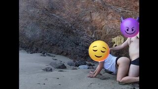 La convenci de coger en la playa