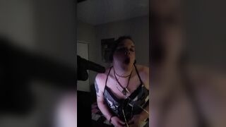 Big black cock mirror practice