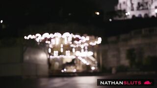 Black Monster Cock Stretches Little Slut Veronica Leal's Holes