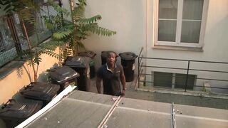 Cuckold has to watch her wife slammed by a black guy