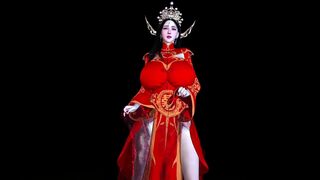 3D huge boobs mature milf naked her huge ass got fucked by BBC