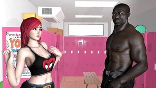 Fortnite Hottie Mary Jane Fucked and Creampied by Big Black Cock