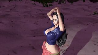 Nico Robin Tasted Big Black Cock