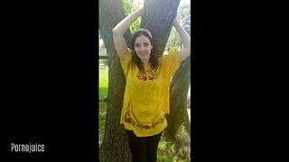 Hippy chick black cock suck featuring Chloe Faye