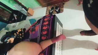 Horney Latika doggy style with boyfriend big cock