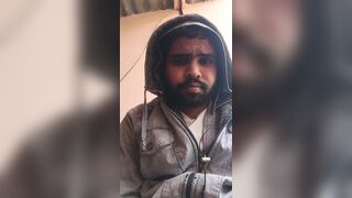 Jerking big dick at watching hot