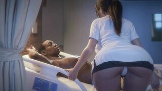 Horny Nurse Loves To Fuck BBC Hard - 3D Animated HENTAI