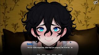 Playing with my femboy -My femboy Roomate